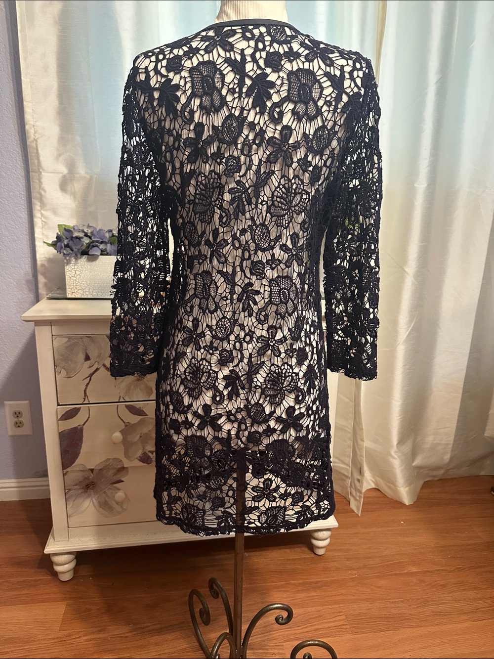 Lace Duster/Jacket/Open Cardigan - Picture 4 of 5